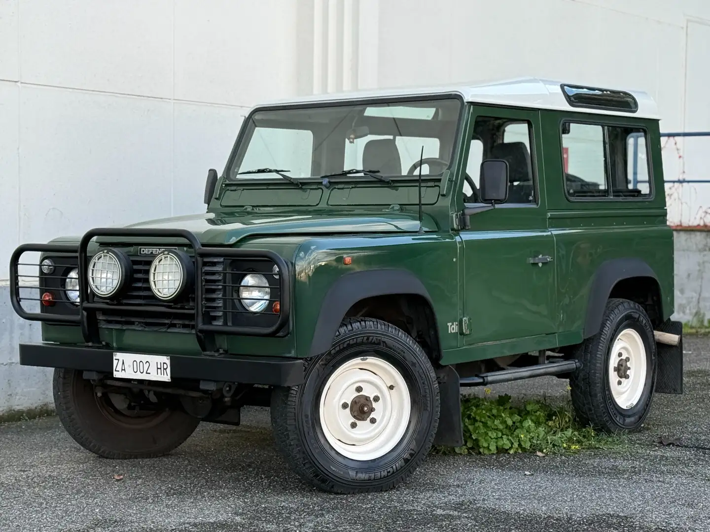 Land Rover Defender Defender 90 2.5 Tdi *UNICO PROPRIETARIO*ASI* Verde - 1