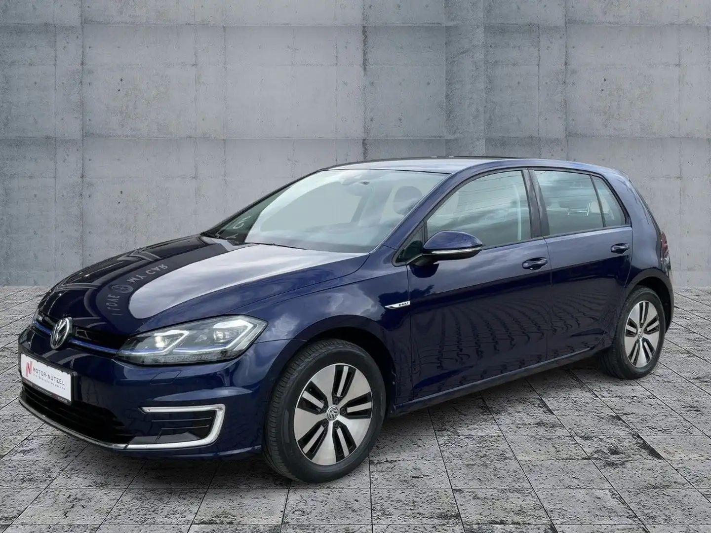 Volkswagen Golf VII e-Golf LED+NAV-PRO+ACC+SHZ+PDC+MFL+DAB Bleu - 2