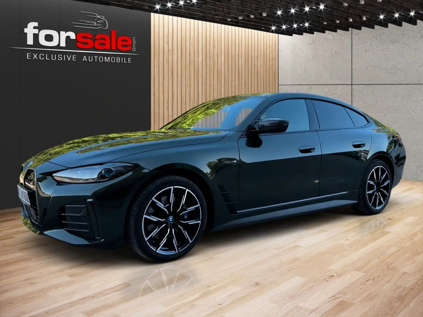 BMW i4 M50 Gran Coup,Glasdach,Laserlicht,IconicSoun Green - 1