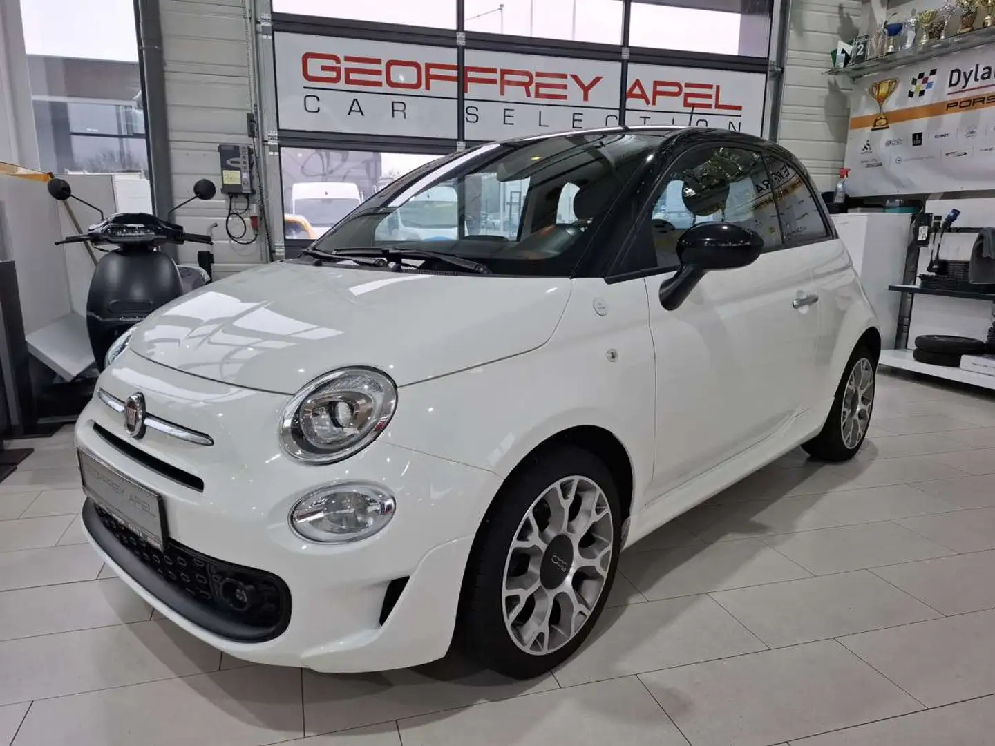 Fiat 500 1.0 hybride, HEY GOOGLE, NAVI, BEATS, BLUETOOTH, A Blanc - 1