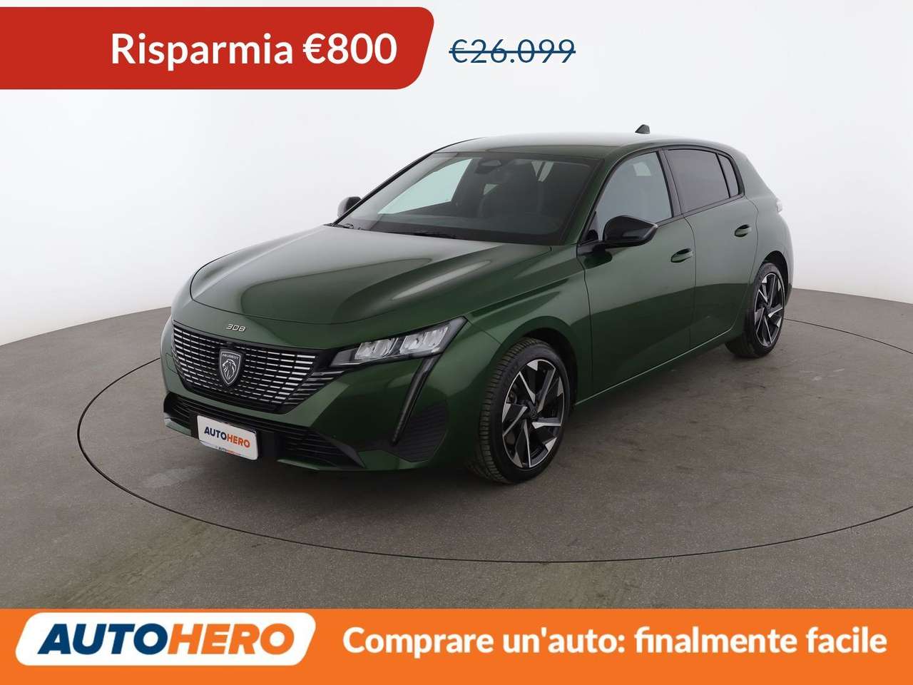 Peugeot 308 1.2 Mild-Hybrid Allure  136 CV e-DCS6 MHEV