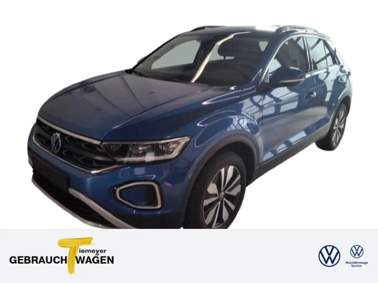 Volkswagen T-Roc 1.5 TSI DSG MOVE LED+ ST.HEIZ ASSIST KAMER Blau - 1