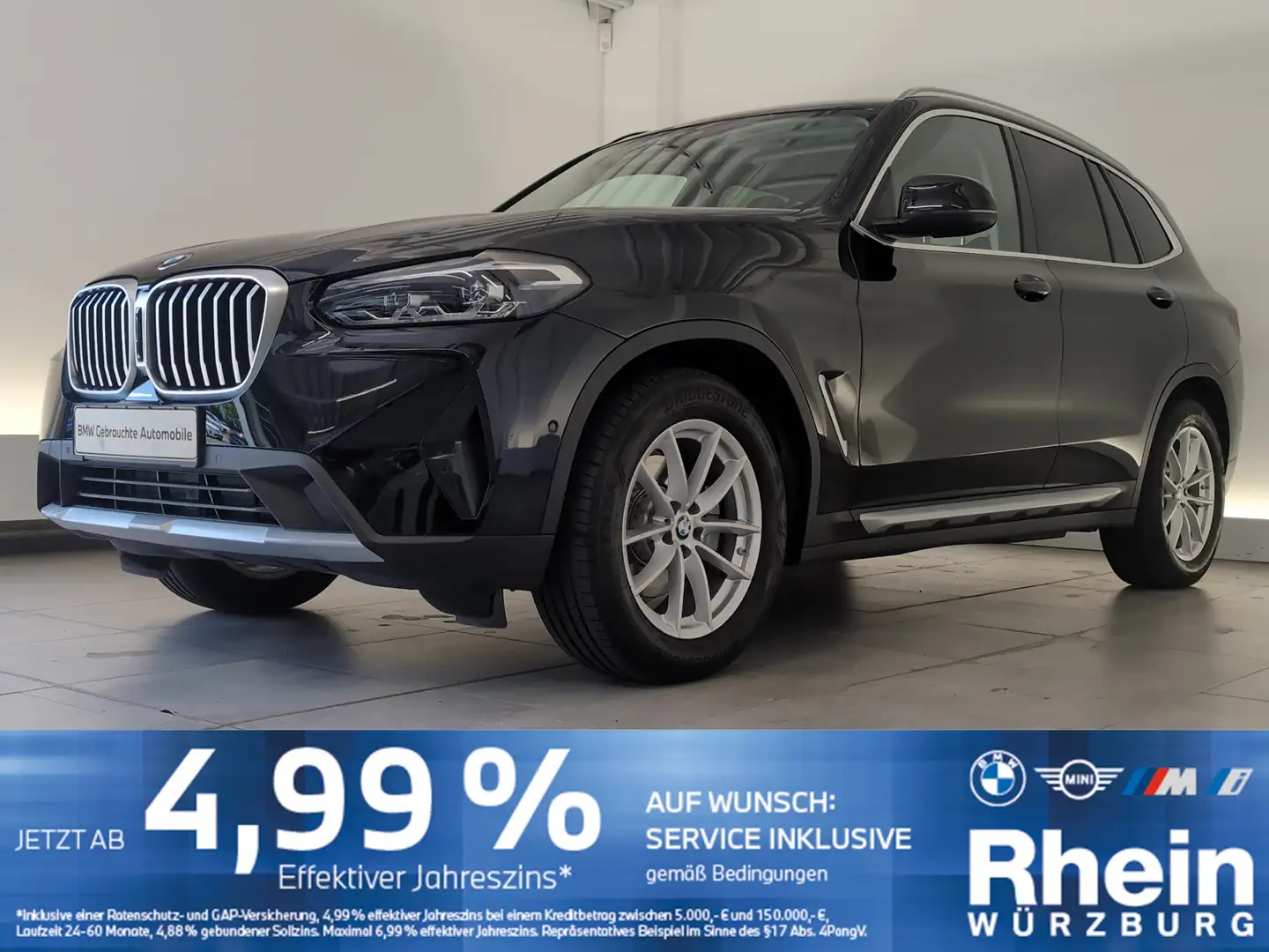 BMW X3 xDrive20i LED/DAB/PDC LED/DAB/PDC Schwarz - 1