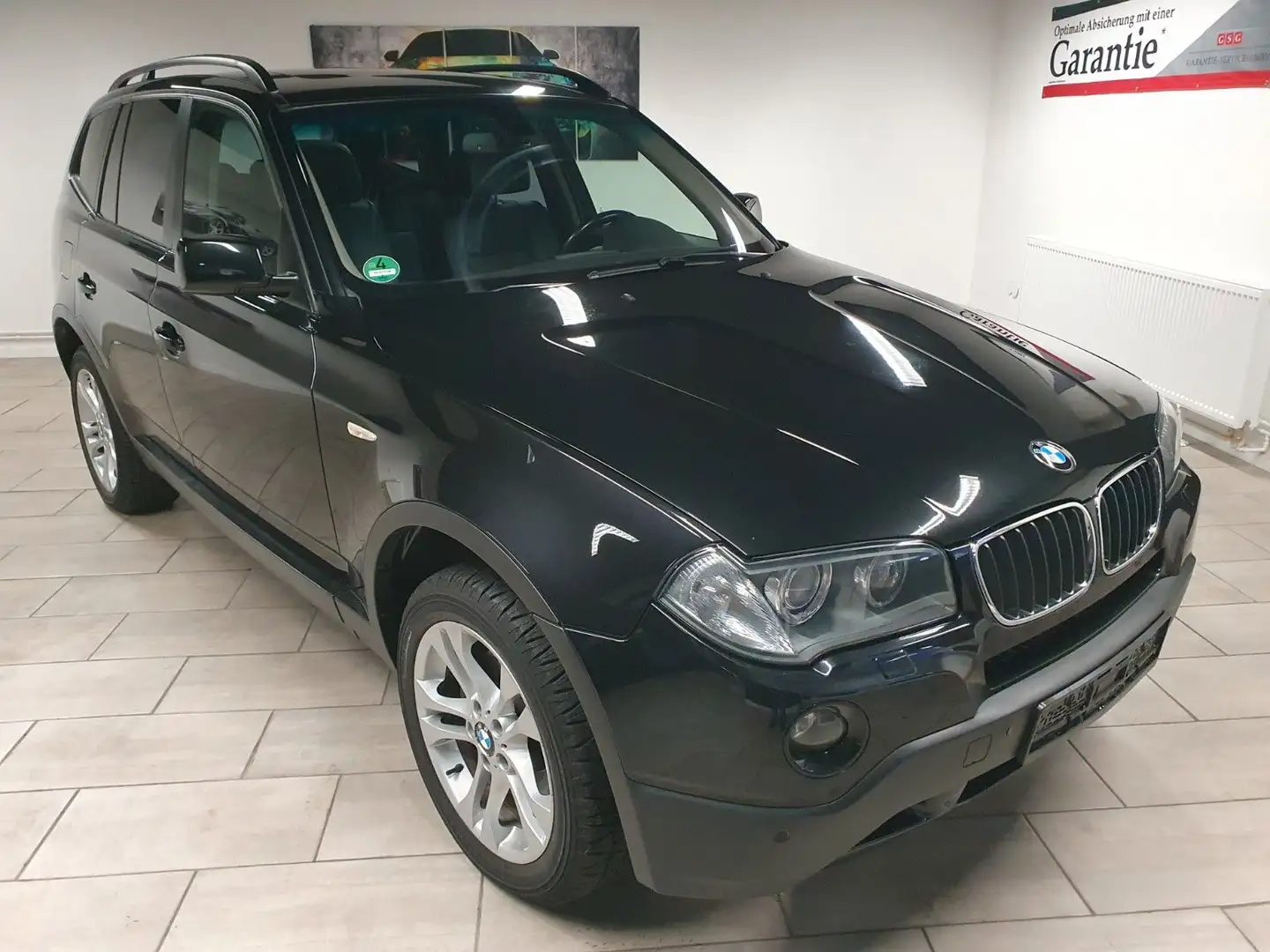 BMW X3 2.0d, Leder, Navi, Schiebedach, Allrad, Xenon Noir - 1