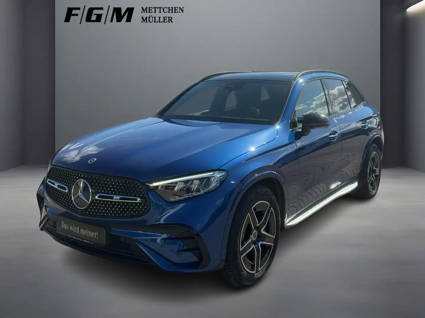 Mercedes-Benz GLC 220 d 4M AMG Line S-Dach|TWA|Night|Pano Blau - 1