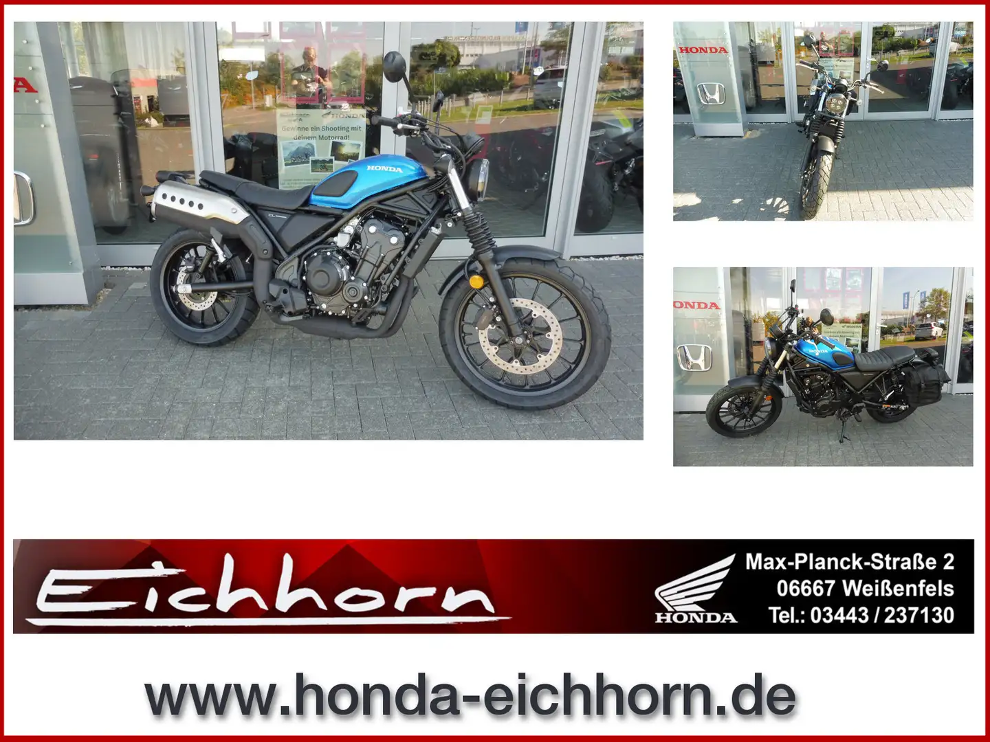 Honda CL 500 *ABS *LED *Aktion 20%UVP Bleu - 1