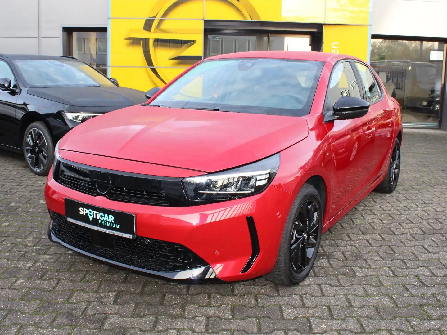 Opel Corsa GS mit Anhängerzugvorrichtung Rot - 1