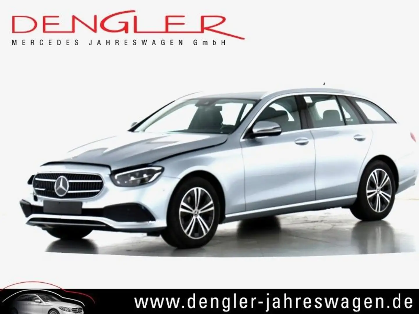 Mercedes-Benz E 220 T d MBUX HIGH-END*SPUR*KAMERA AVANTGARDE Zilver - 1