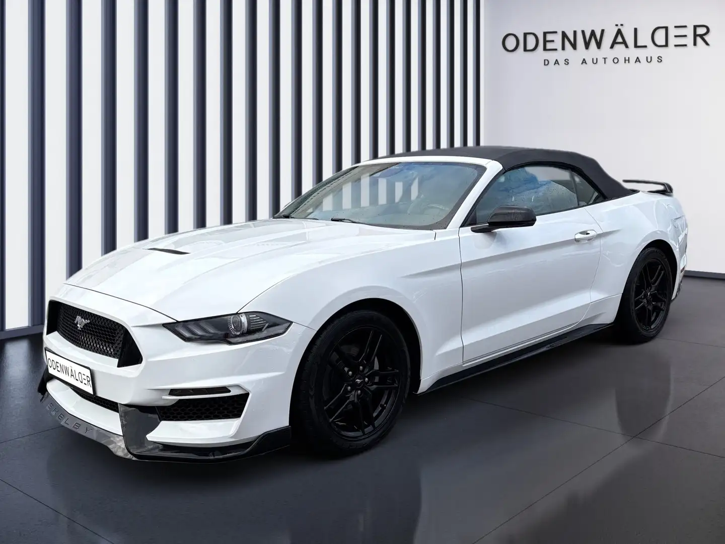 Ford Mustang 2.3 EcoBoost Cabrio Apple Carplay Android Auto Blanc - 2