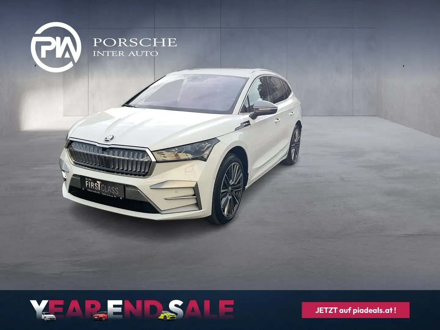 Skoda Enyaq L&K 85x Weiß - 1