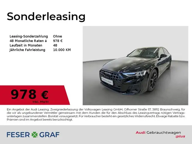Audi A8 60 TFSI e quattro Pano Matrix AHK Navi