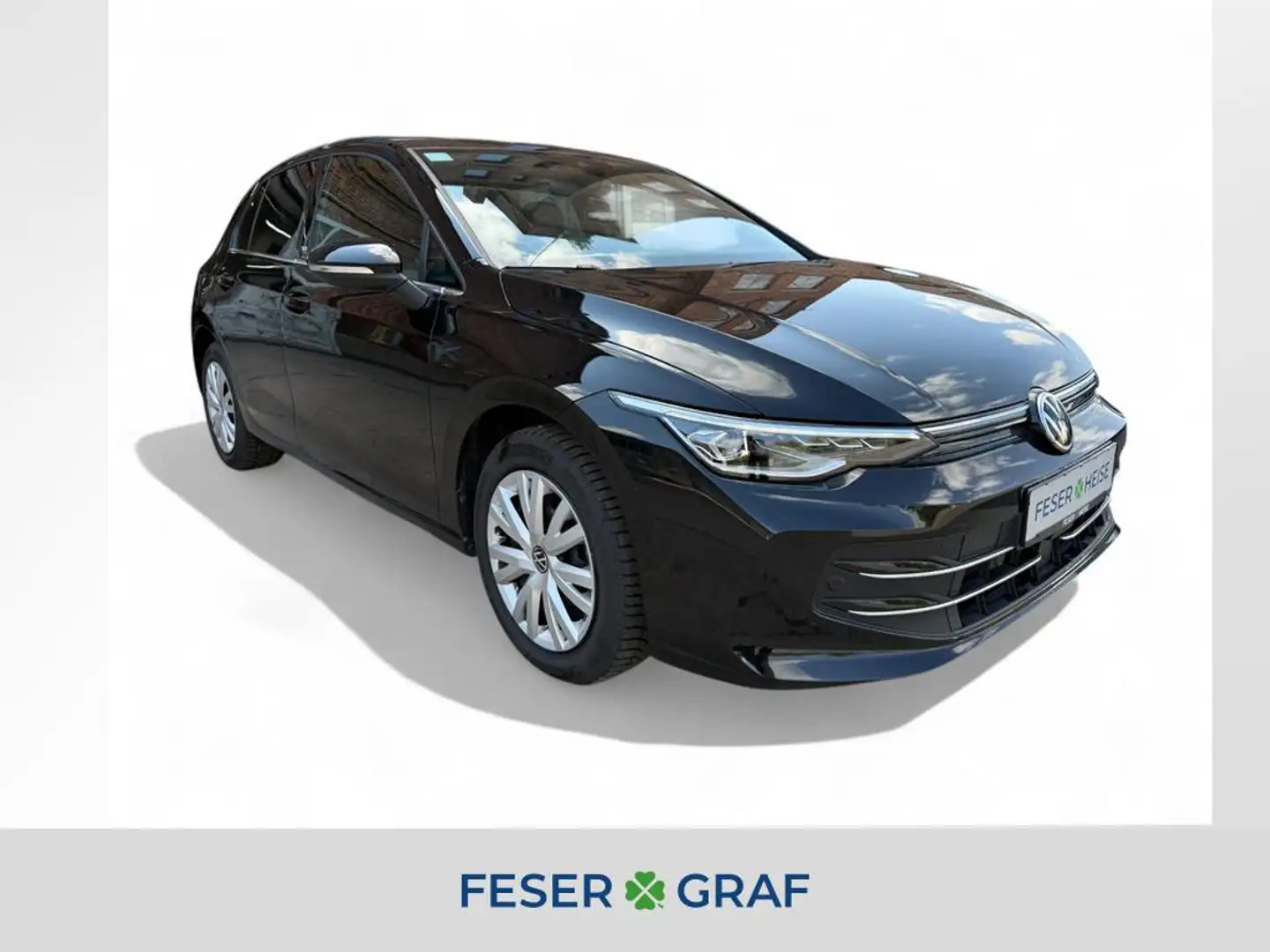 Volkswagen Golf VIII Edition 50 1.5 eTSI IQ.Light/SHZ+LRHZ Schwarz - 1