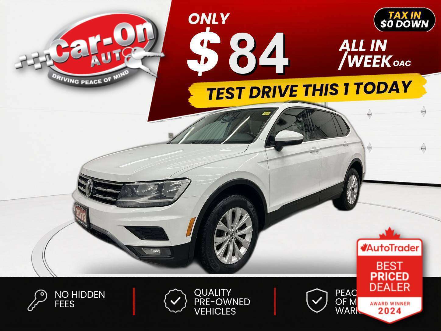 2018 Volkswagen Tiguan Trendline 4Motion