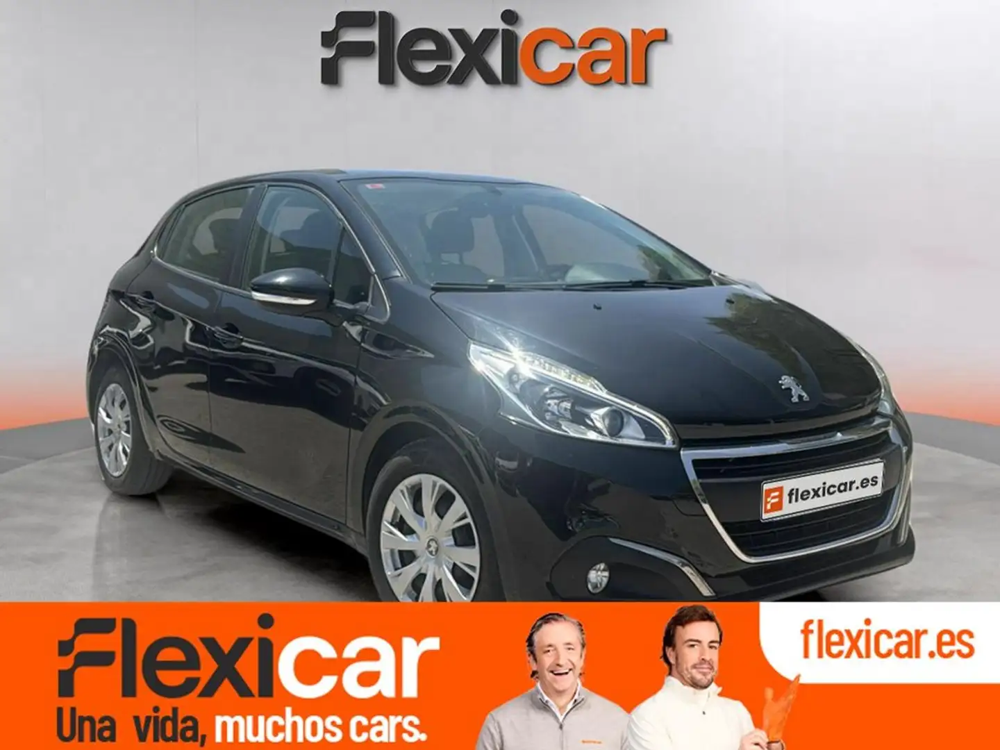 Peugeot 208 1.6 BlueHDi Active 75 Negro - 1