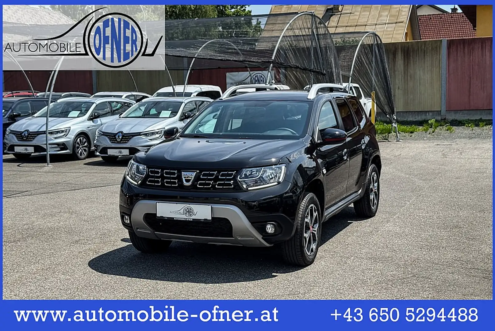 Dacia Duster Blue dCi 115 S&S Charisma AHK PDC Kamera Sitzhe... Schwarz - 1
