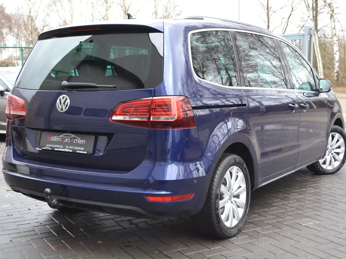 Volkswagen Sharan 1.4 TSI Highline OPF DSG Blauw - 2