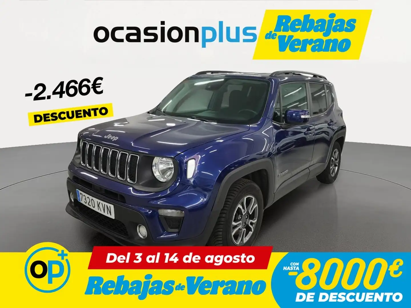 Jeep Renegade 1.6Mjt Longitude 4x2 88kW Azul - 1