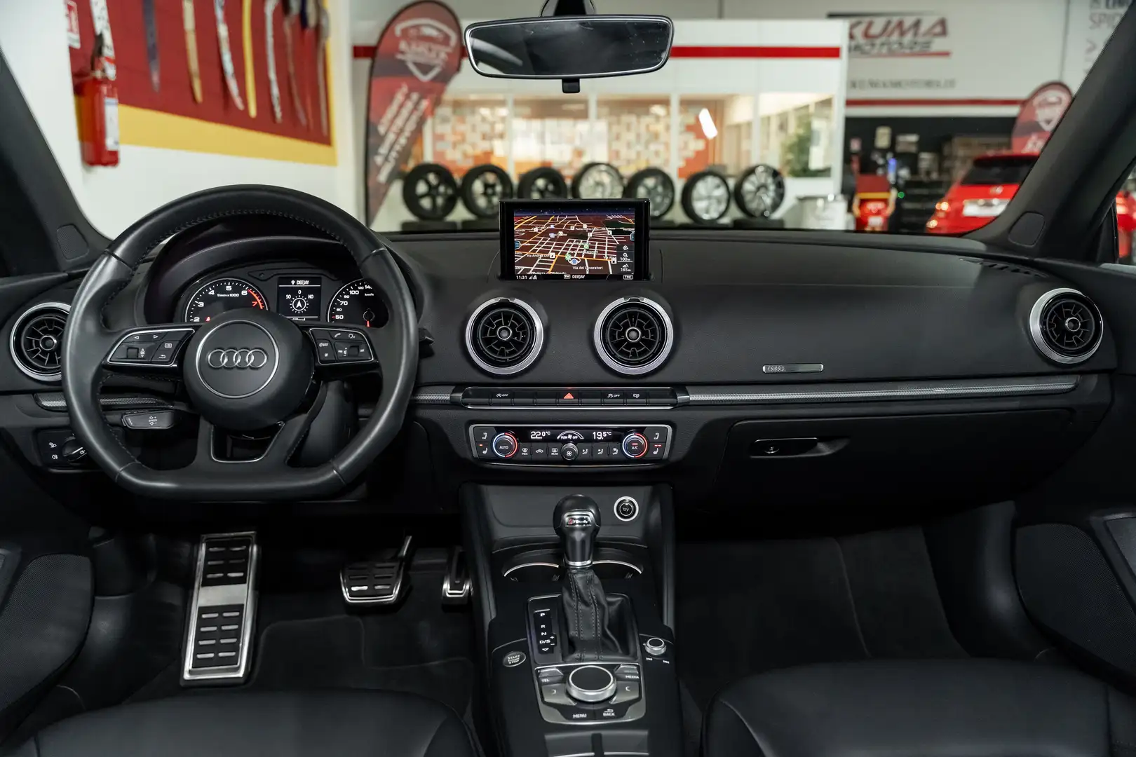 Audi A3 1.4 TFSI 150cv COD S tronic cabrio Schwarz - 2