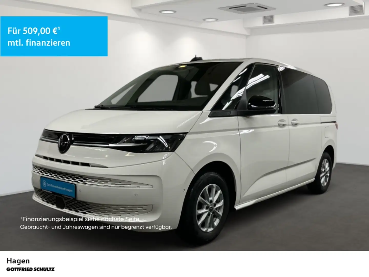 Volkswagen T7 Multivan 2.0 TDI DSG LED NAV AHK KAMERA Life Weiß - 1