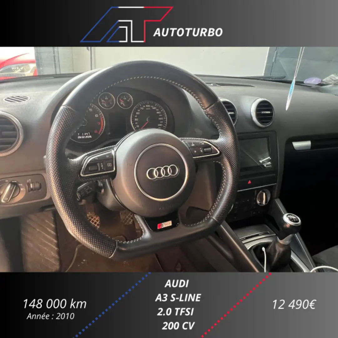Audi 200 2.0 TFSI 200CH S LINE Weiß - 2