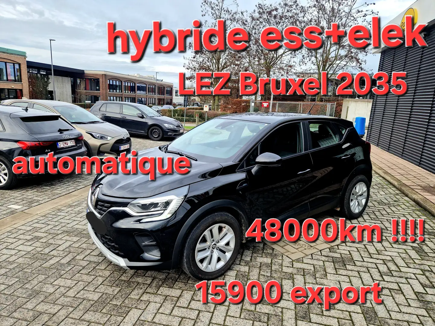 Renault Captur Captur 1.33 TCe 140ch Zen EDC GPF (EU6D) Noir - 1
