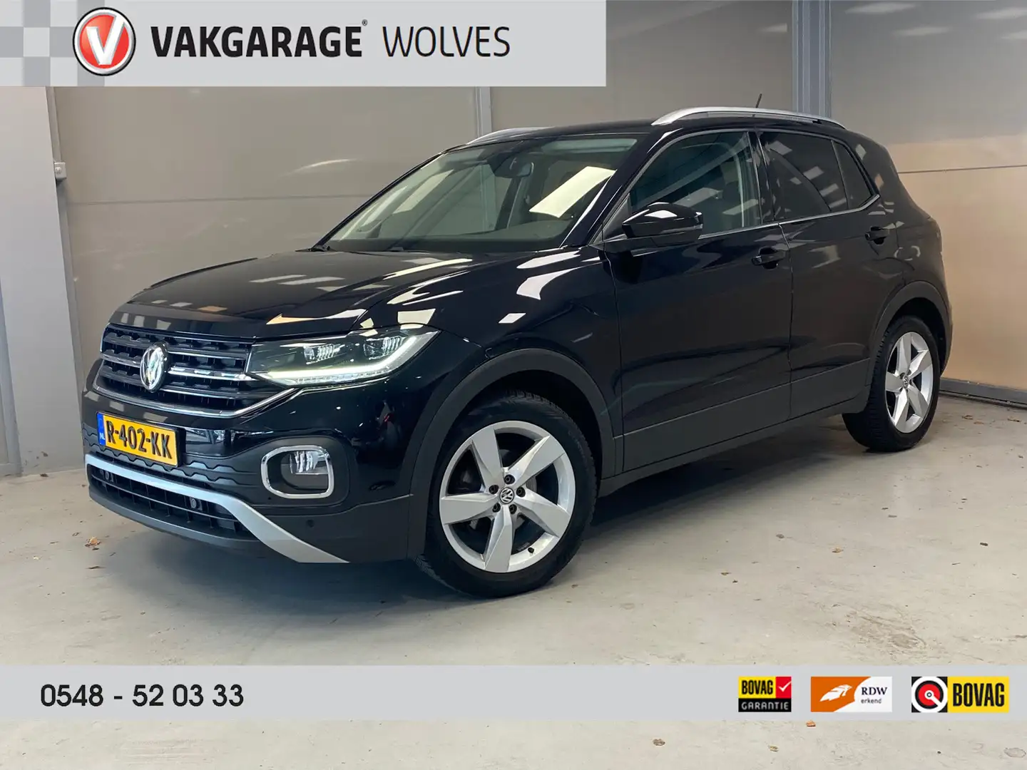 Volkswagen T-Cross 1.0 TSI Style 116PK !! | LED | CLIMA | CAMERA | TR Zwart - 1