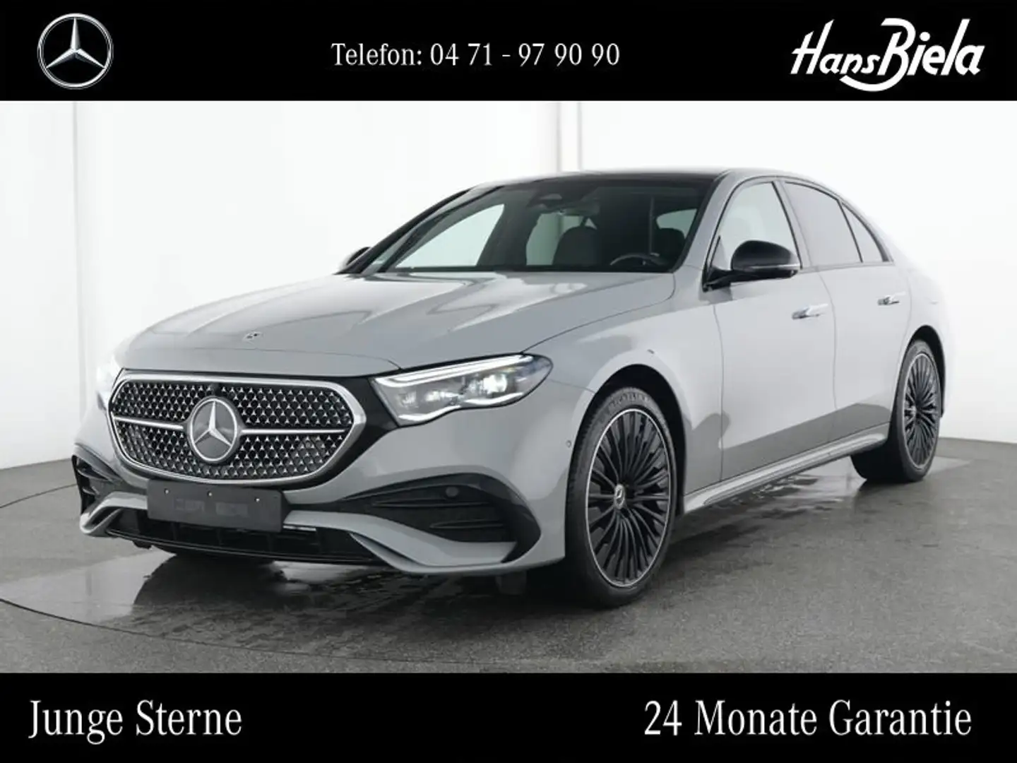 Mercedes-Benz E 300 E 300 de AMG/Prem+/20°/Night/Supersc/Bur/DigLi TV Grau - 1