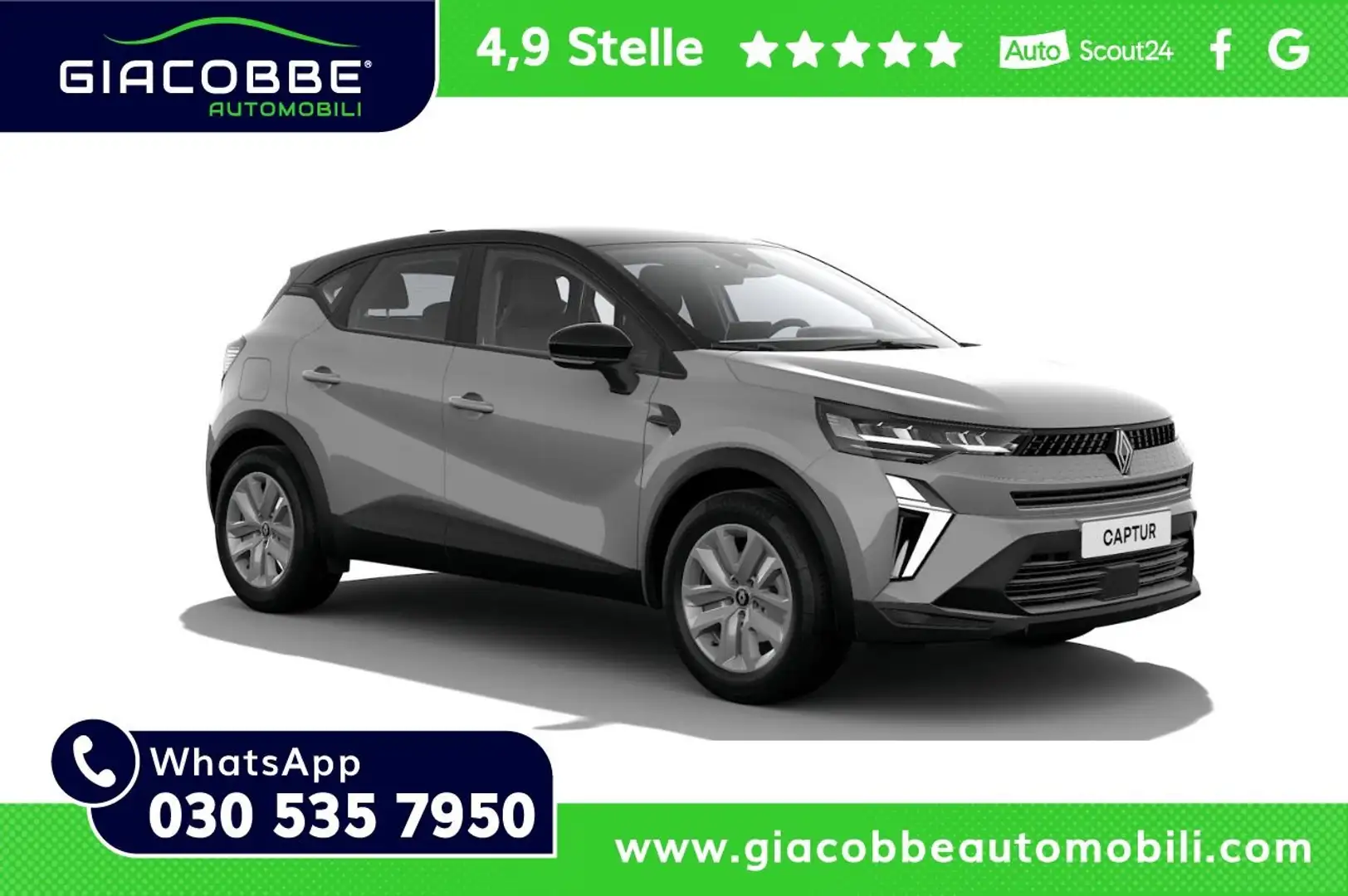 Renault Captur Evolution tce 100CV GPL 🔥ULTIME IN STOCK🔥 Gris - 1