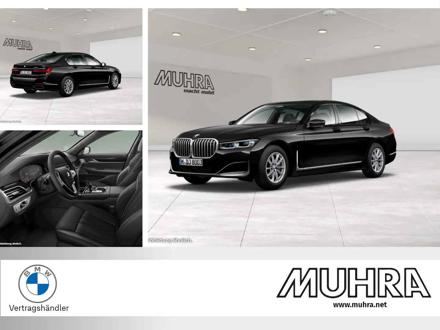 BMW 740 d xDrive Luxury Massage Sitzbelüf. Lenkrad/Standhz Zwart - 1