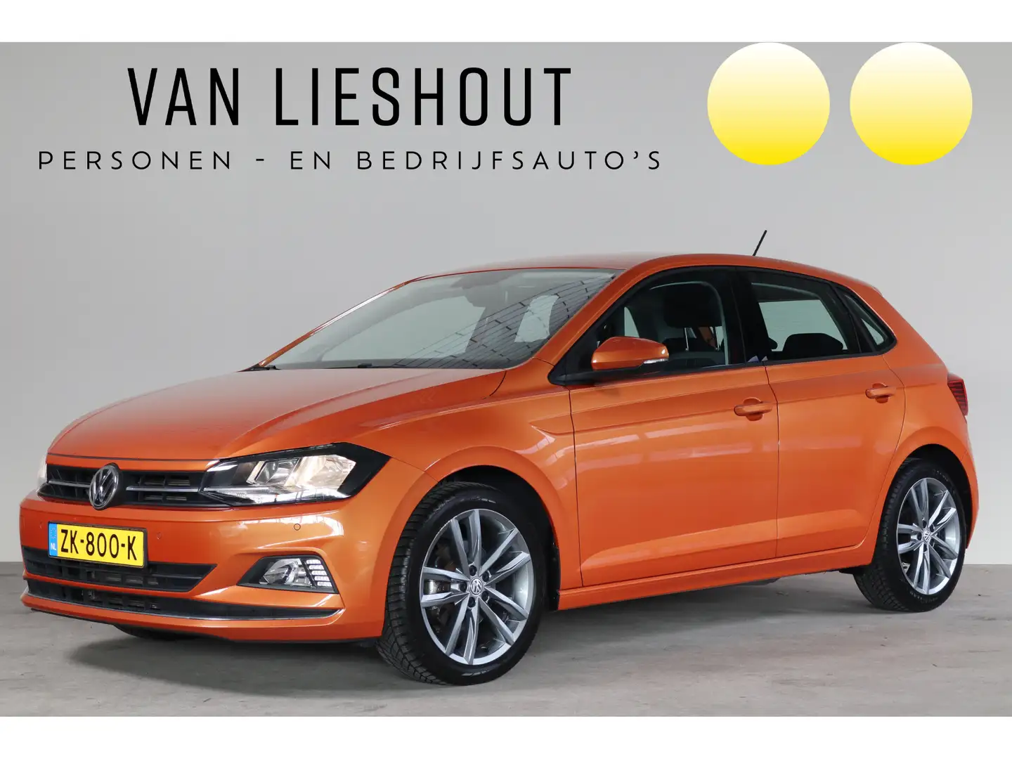 Volkswagen Polo 1.0 TSI Highline NL-Auto!! Dig.Display I Dode-Hoek Oranje - 1