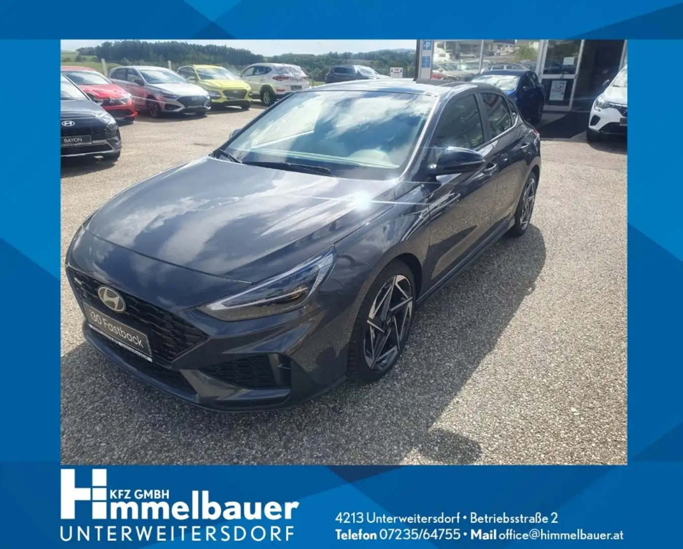 Hyundai i30 Fastback - PD N Line 1.5 TGDI DCT 48V c5fl4-PP Grau - 1
