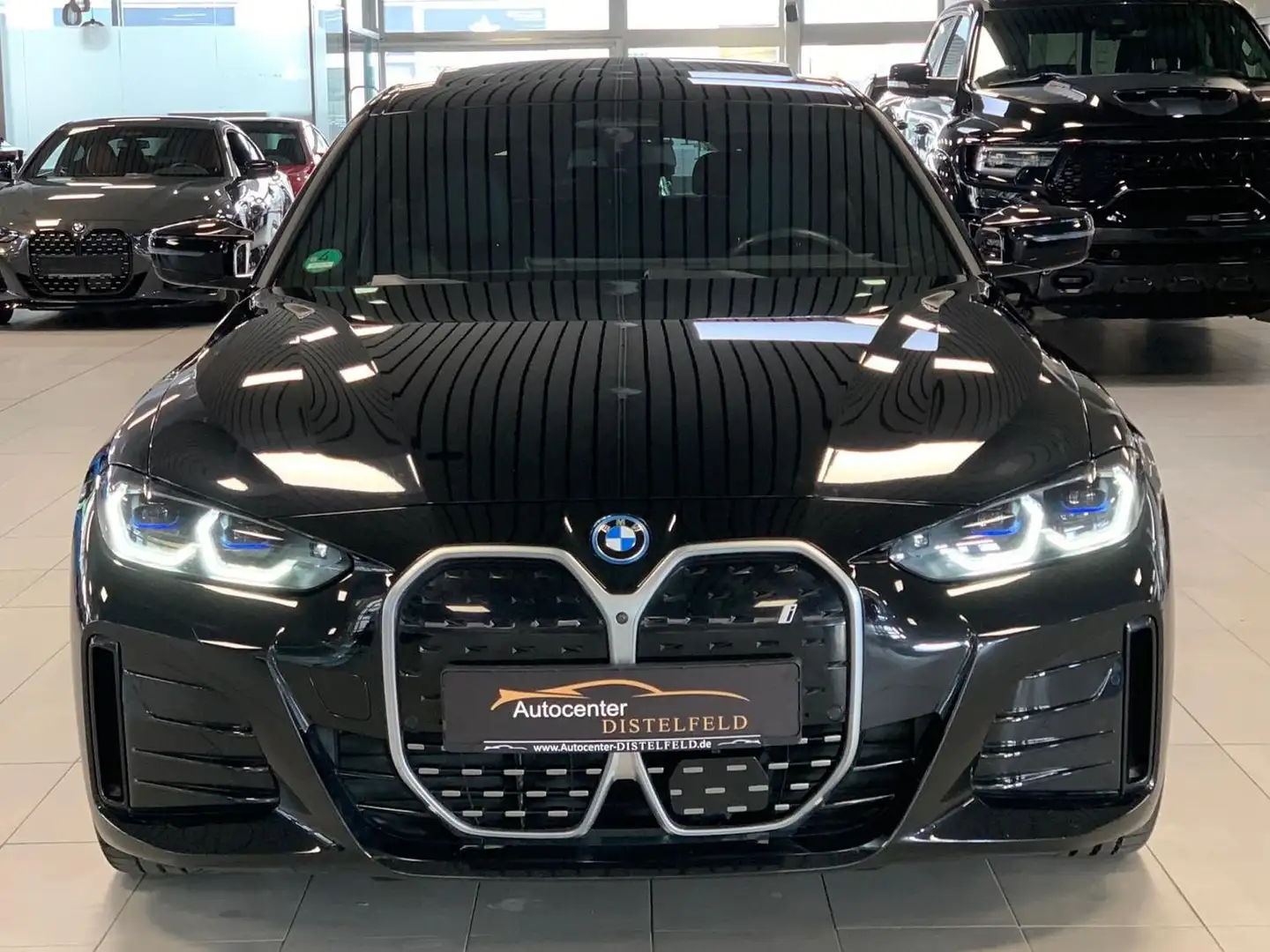 BMW i4 M50 M Sport Pro H&K Laser HUD Memory Cockpit Pro Schwarz - 2