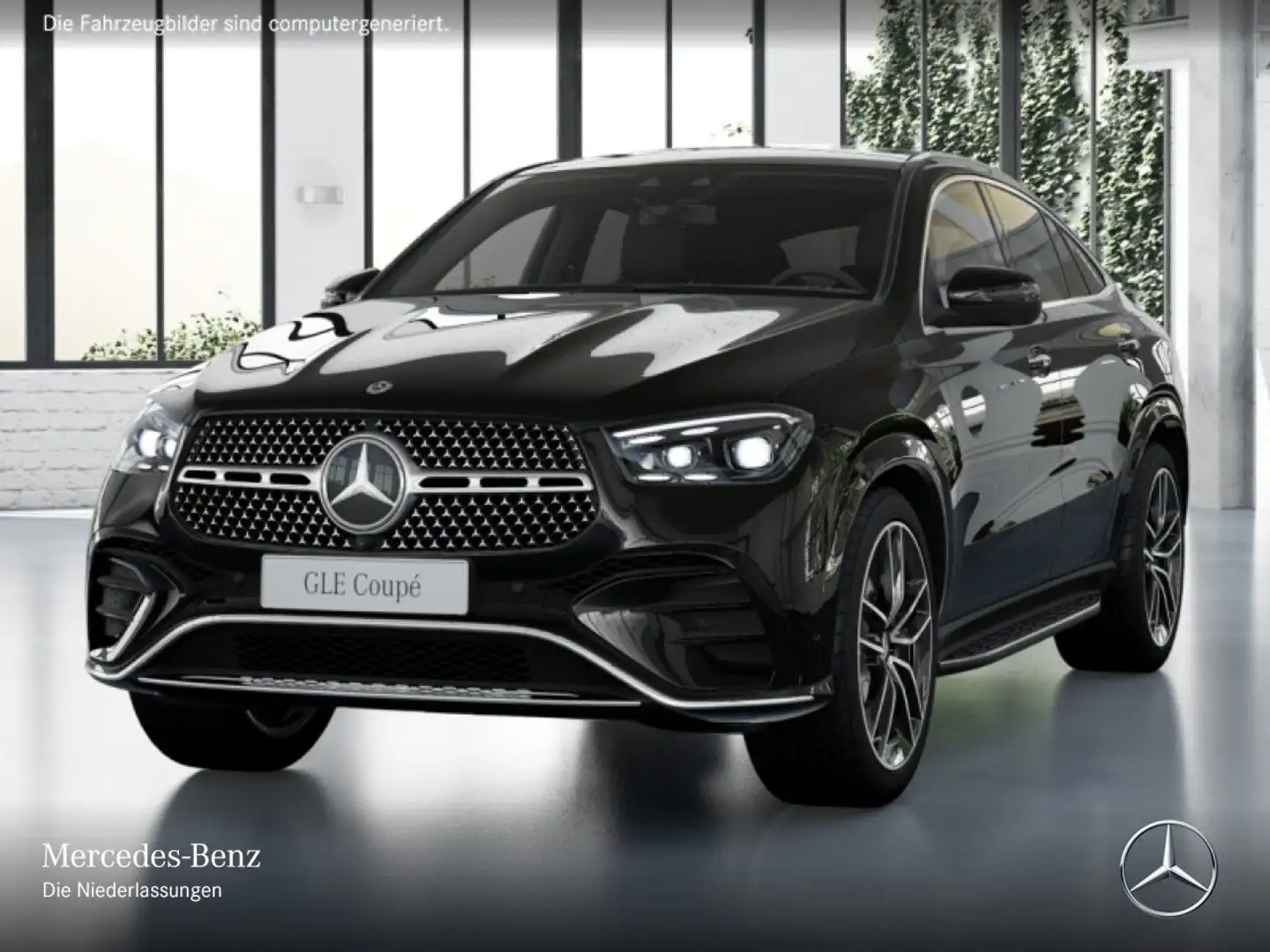 Mercedes-Benz GLE 400 e Coupé 4M AMG+PANO+360+AHK+MULTIBEAM+22" Noir - 2
