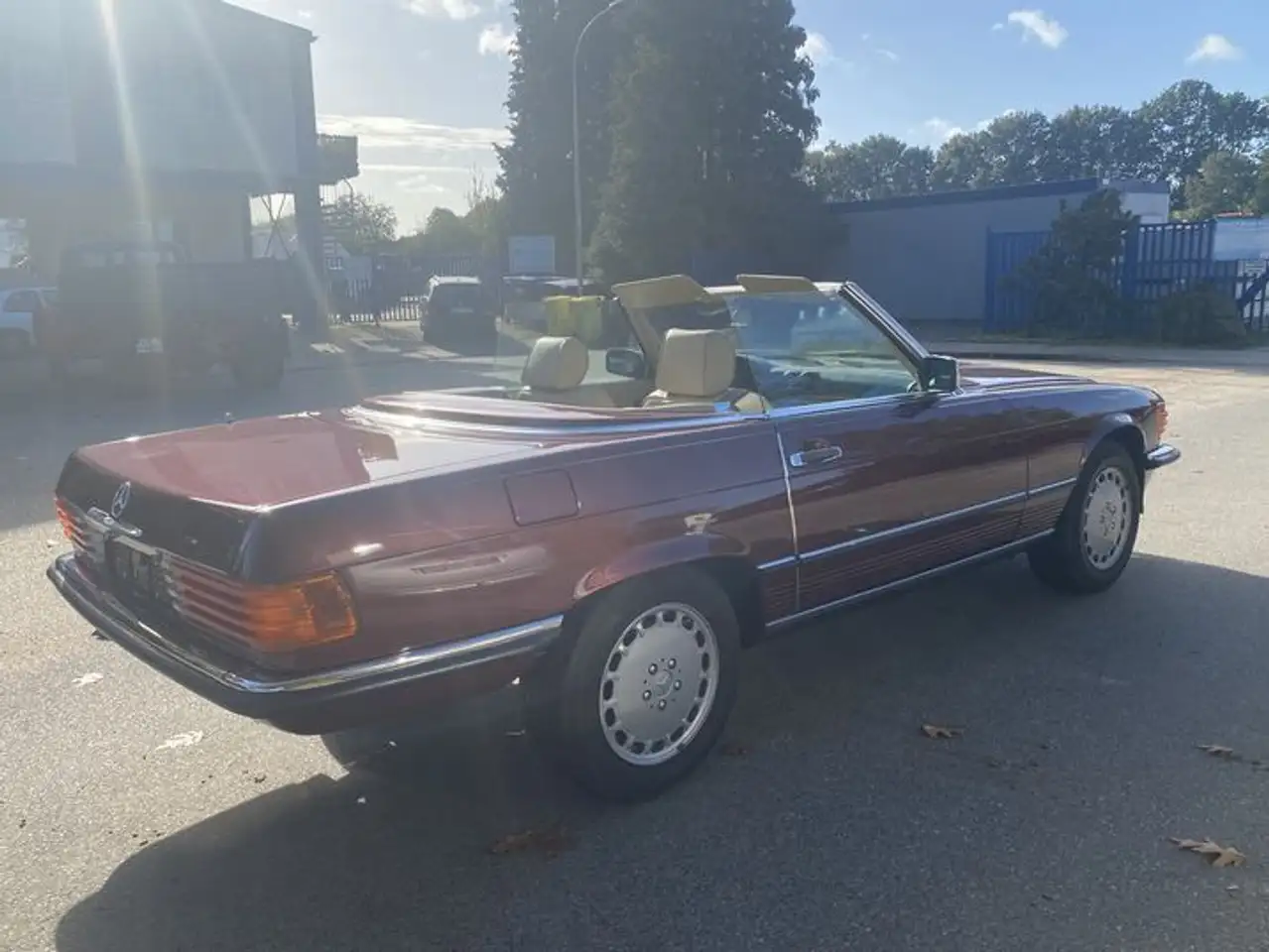 Mercedes-Benz SL 560 Pajettrot,Beige Kanada Import, foto 6