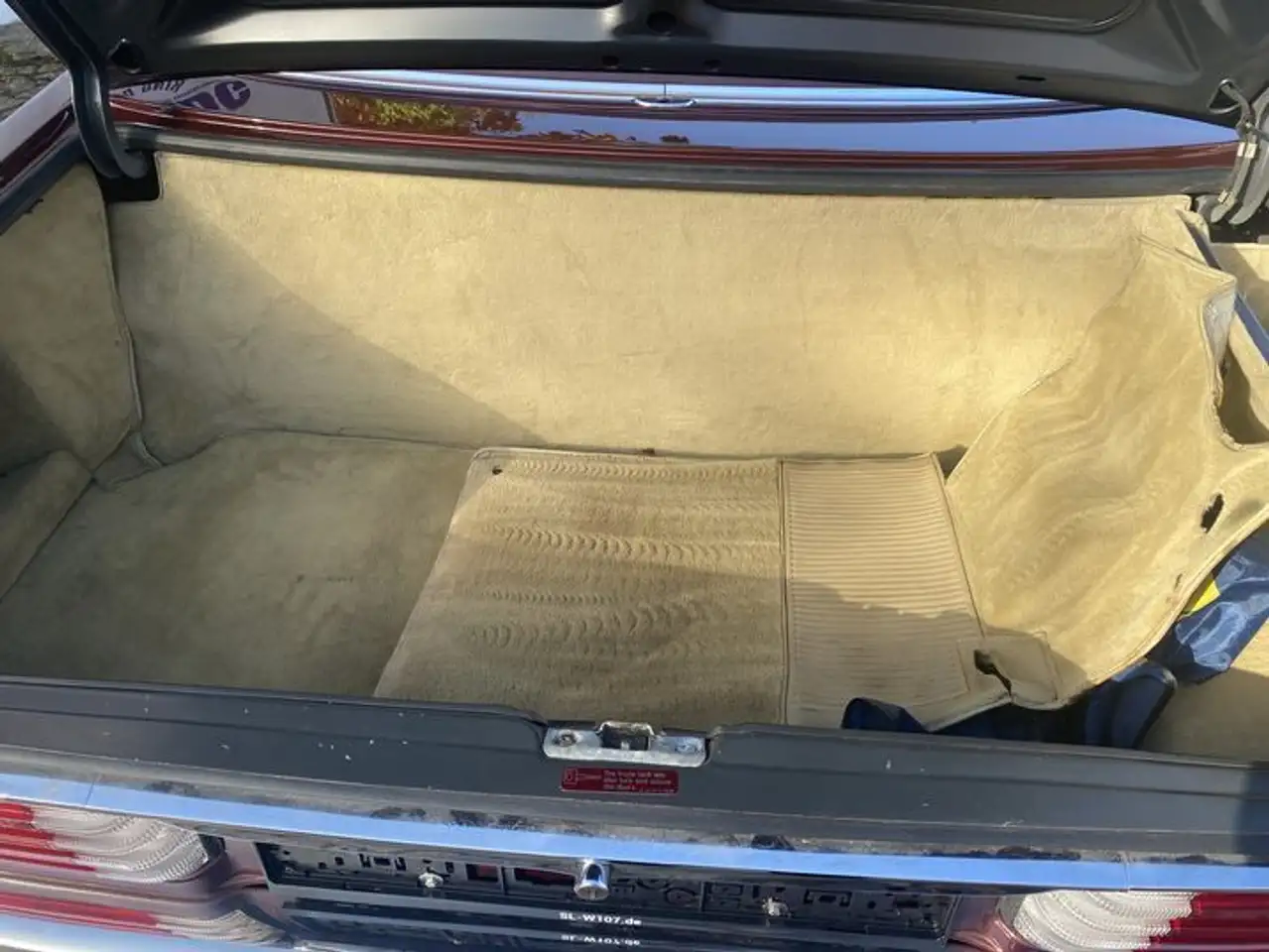 Mercedes-Benz SL 560 Pajettrot,Beige Kanada Import, foto 10