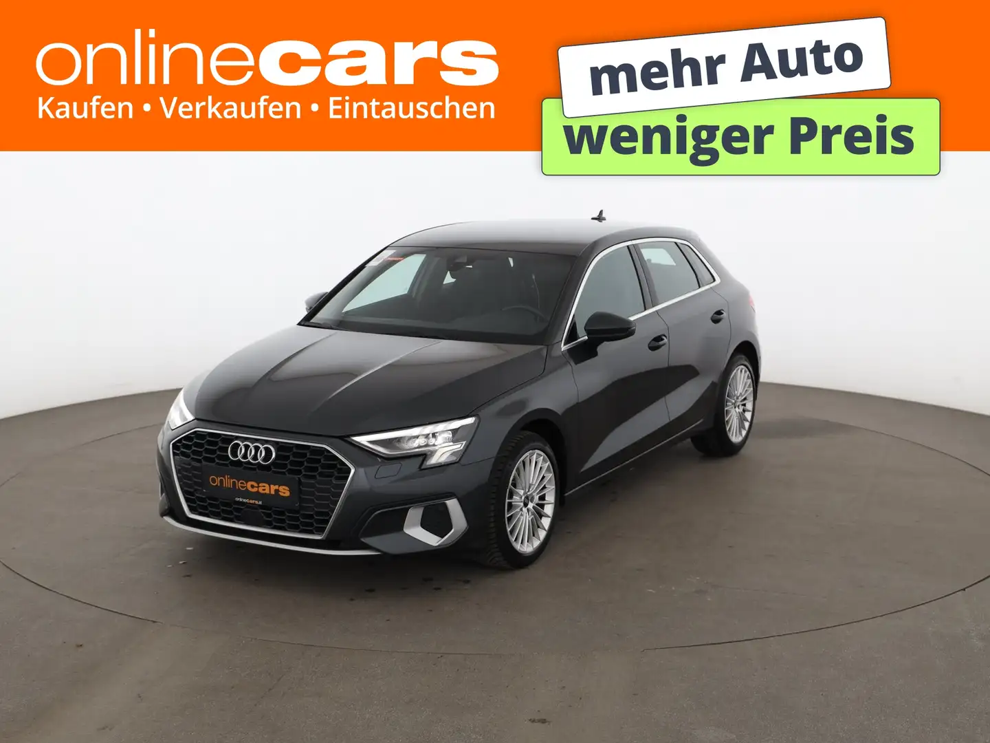 Audi A3 SB 30 TDI advanced LED LEDER NAVI B&O SITZHZG Grau - 1