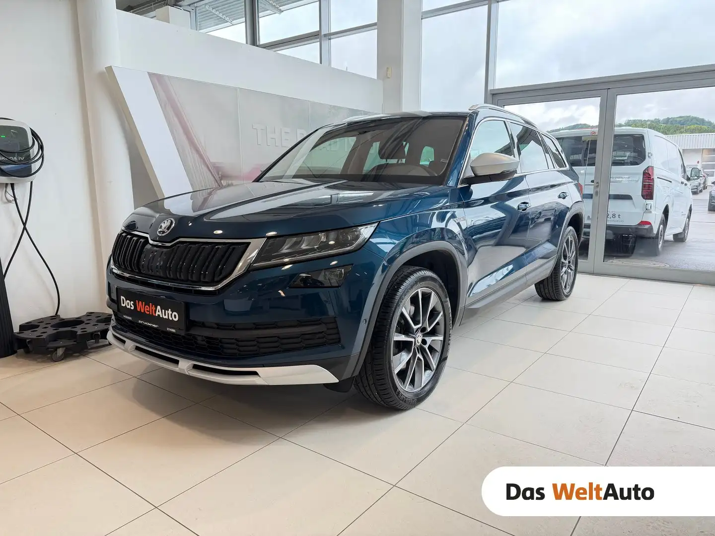 Skoda Kodiaq 4x4 SCOUT TDI DSG Blau - 1