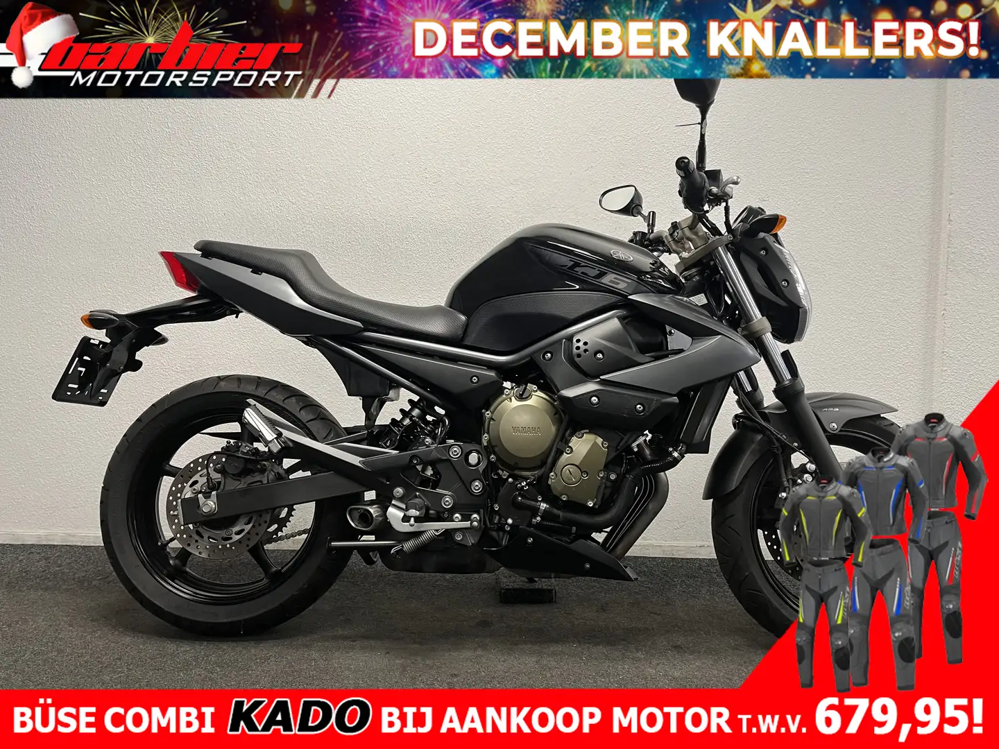 Yamaha XJ 6 ABS Zwart - 1