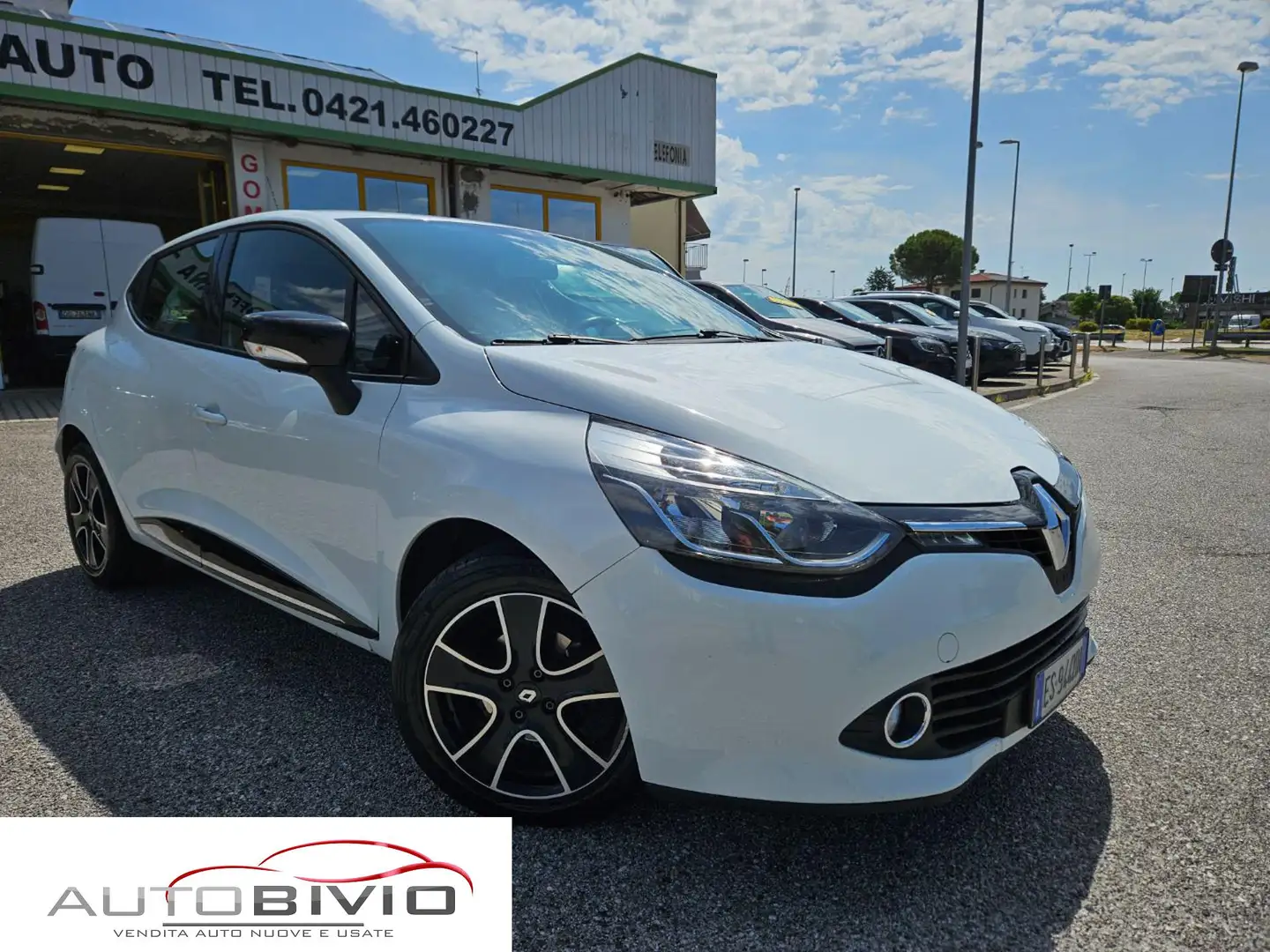 Renault Clio 1.5 dCi 8V 75CV 5 porte Live/Unicoproprietario! Bianco - 1