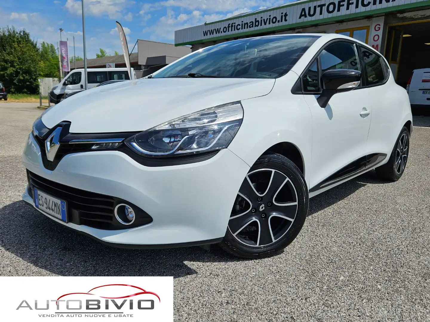 Renault Clio 1.5 dCi 8V 75CV 5 porte Live/Unicoproprietario! Bianco - 2