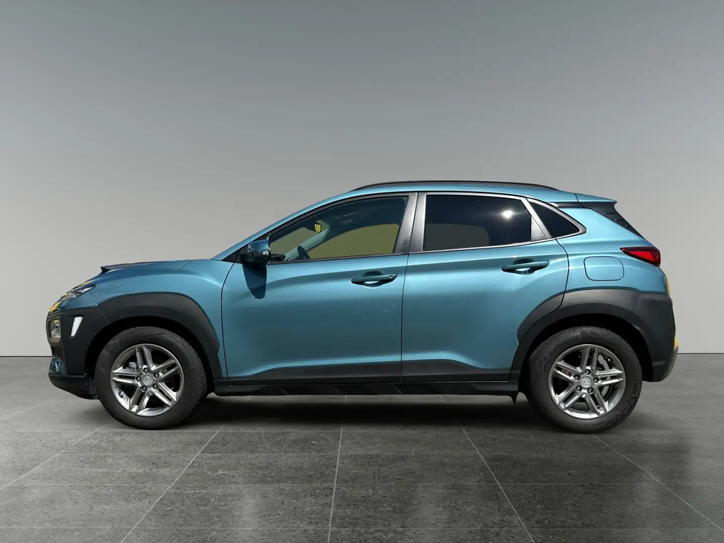 Hyundai KONA 1,0 T-GDi Life        8-fach bereift! Blauw - 2
