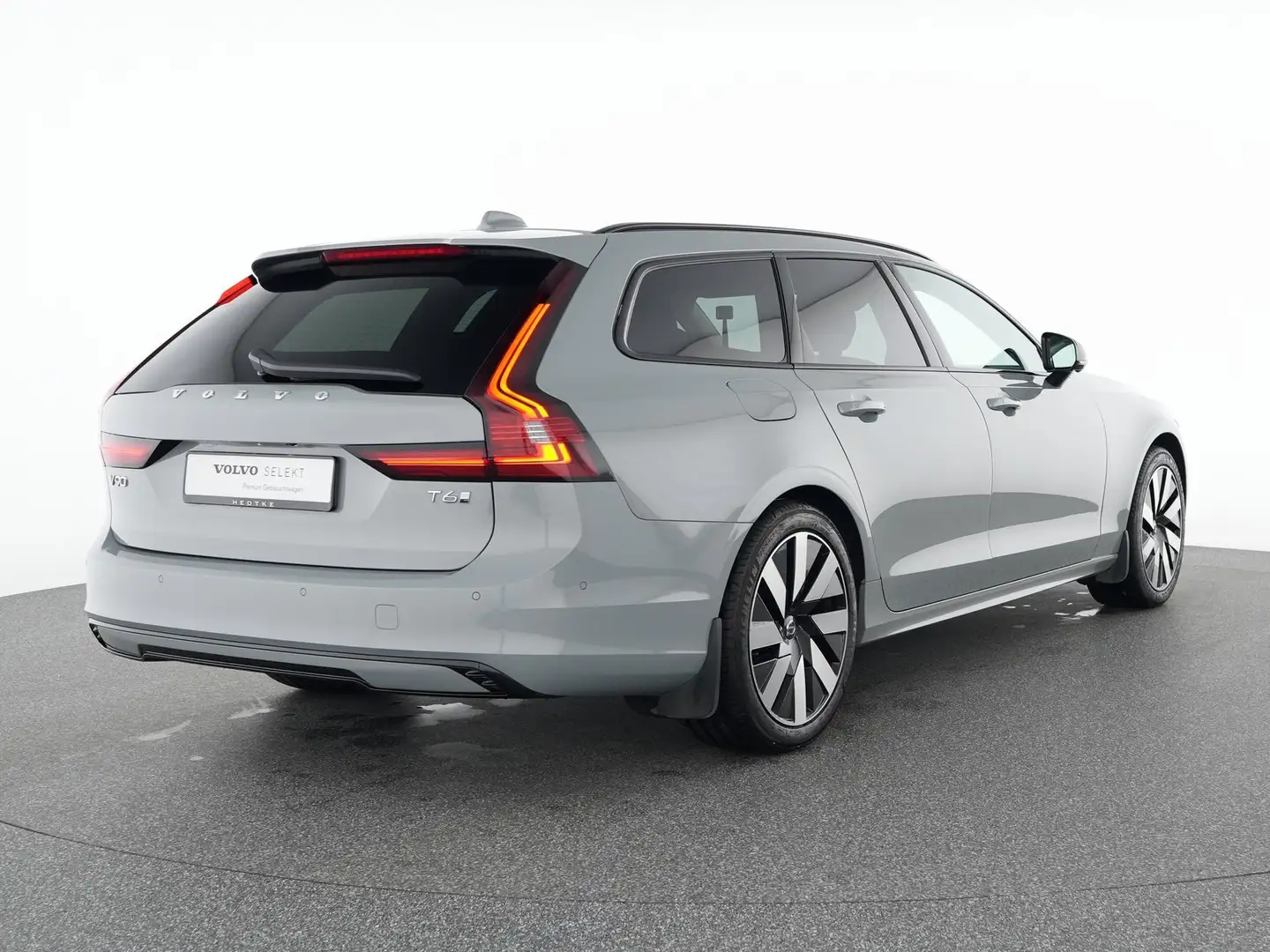 Volvo V90 T6 AWD Plug-in Hybrid Plus Dark 19"+360° Gris - 2