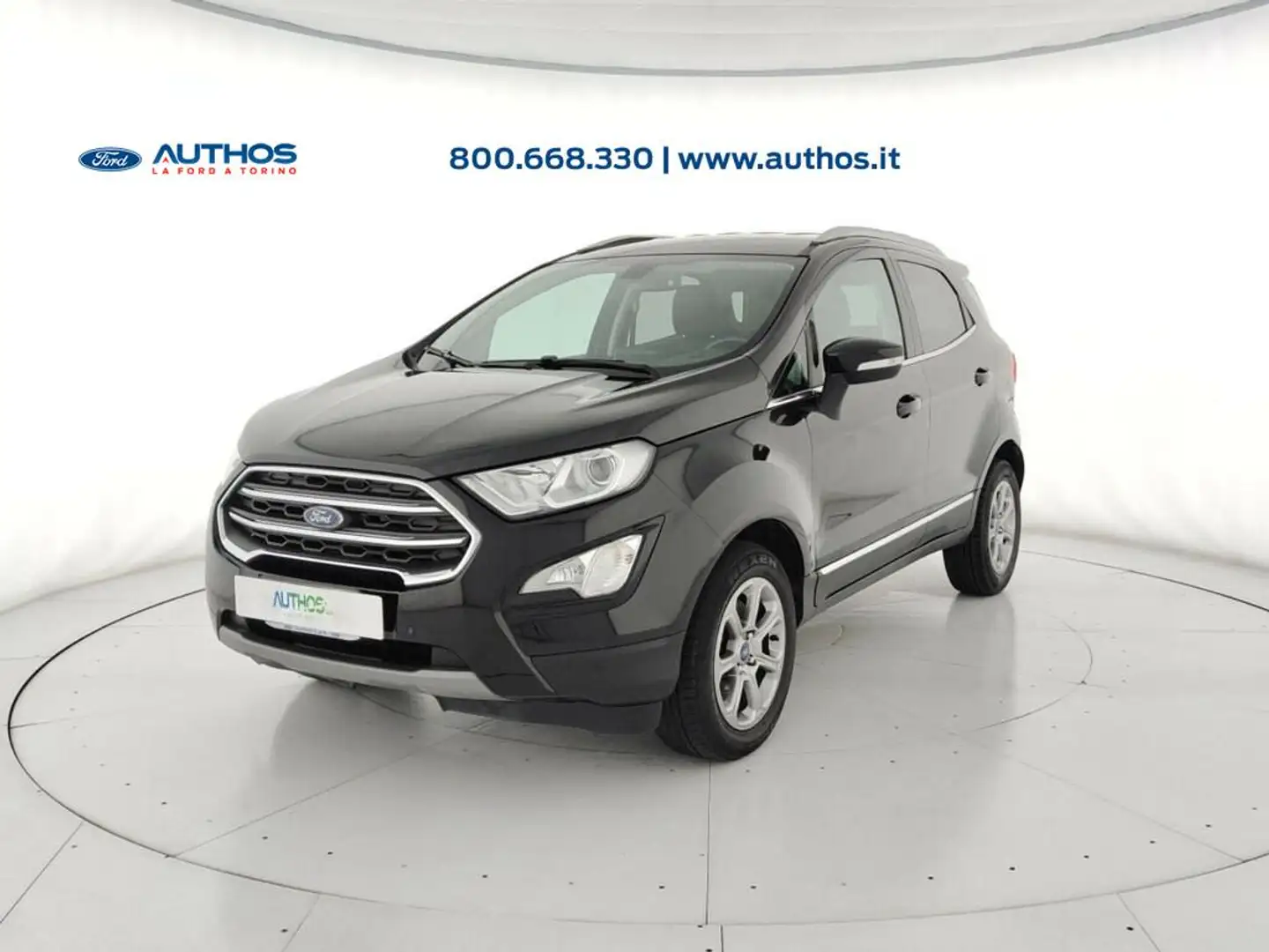 Ford EcoSport 1.0 ecoboost Titanium 100cv Nero - 1