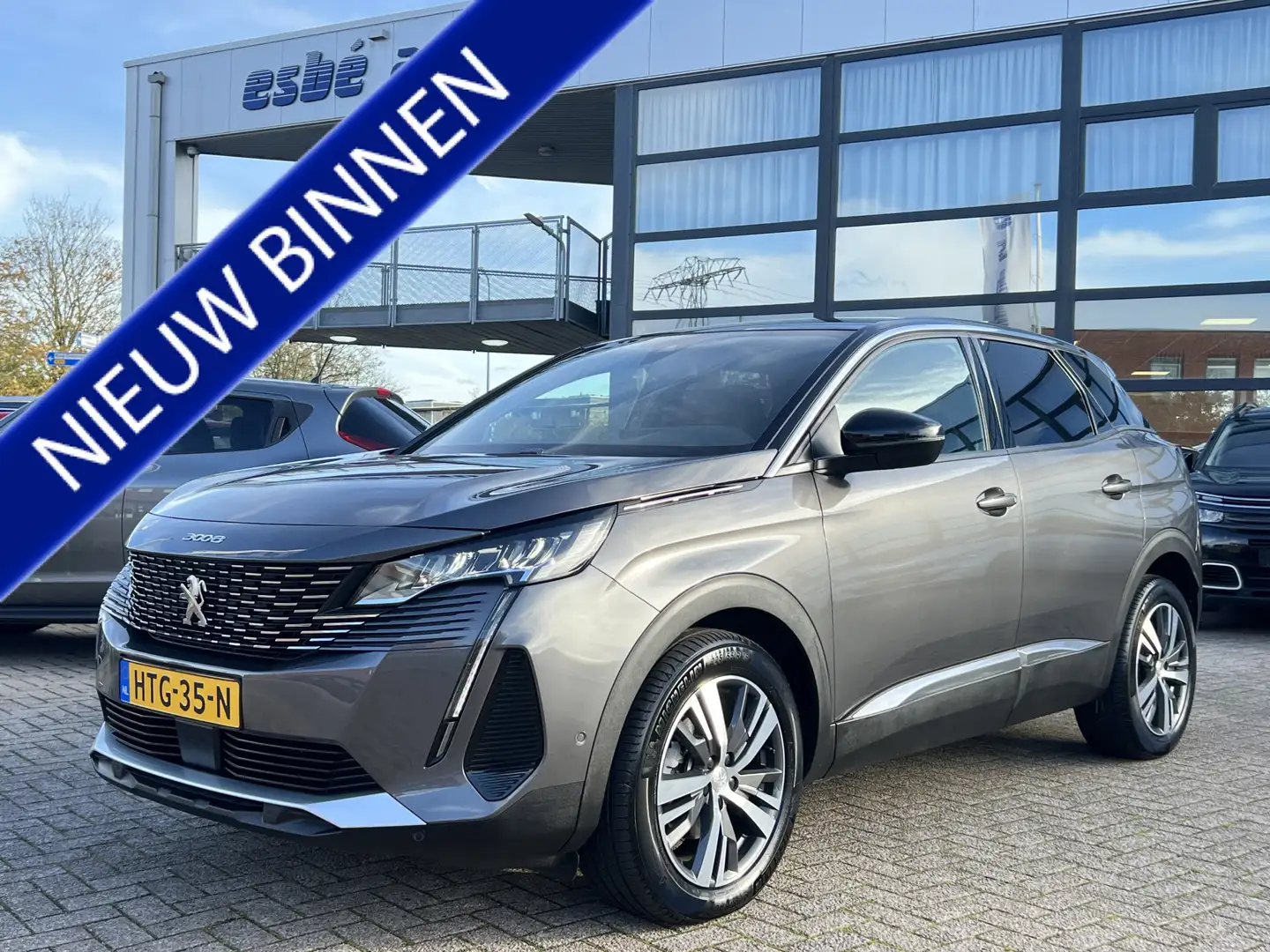 Peugeot 3008 1.2 Turbo 130 pk Automaat Allure Pack Navigatie Ca Gris - 1