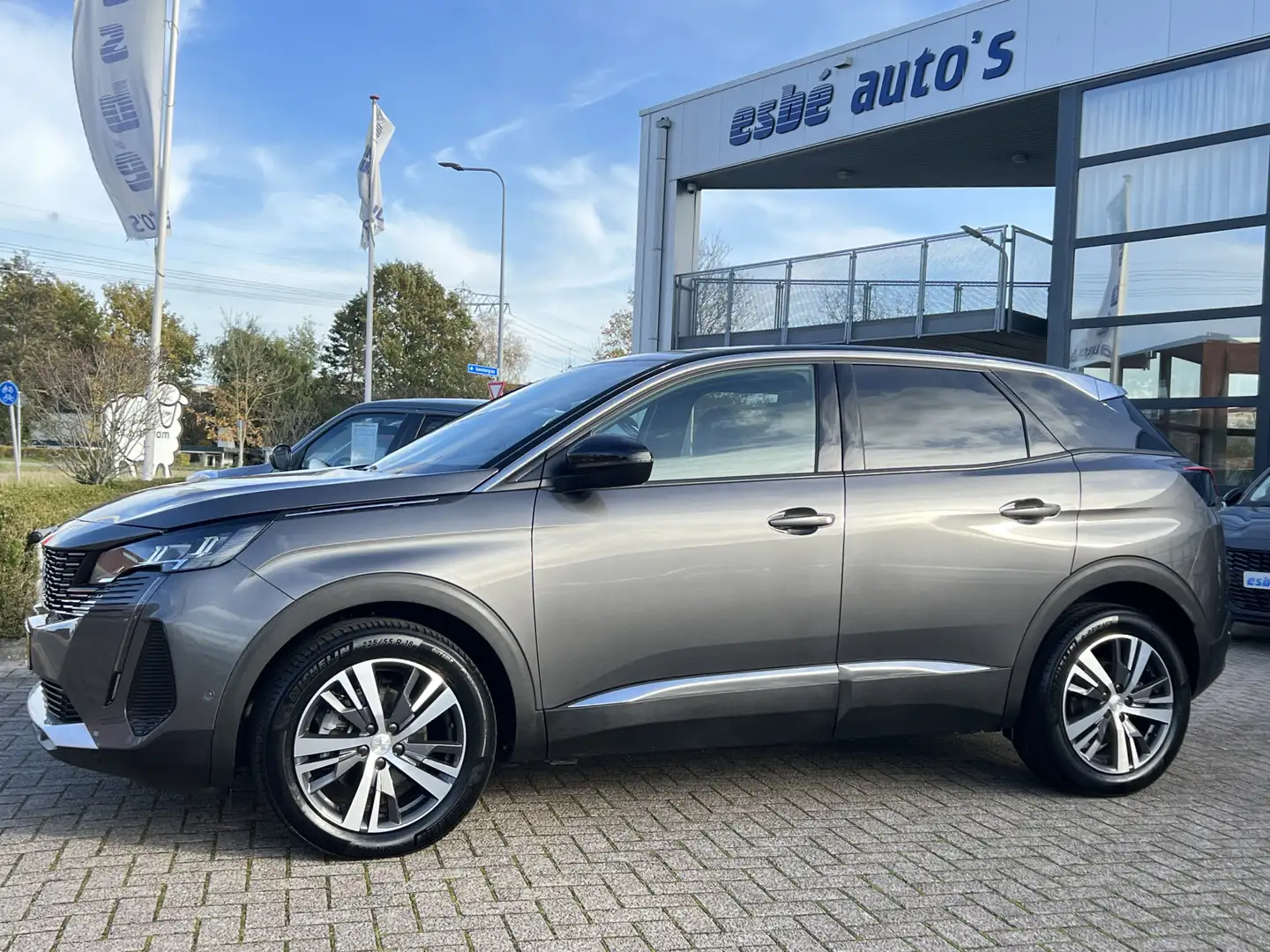 Peugeot 3008 1.2 Turbo 130 pk Automaat Allure Pack Navigatie Ca Gris - 2