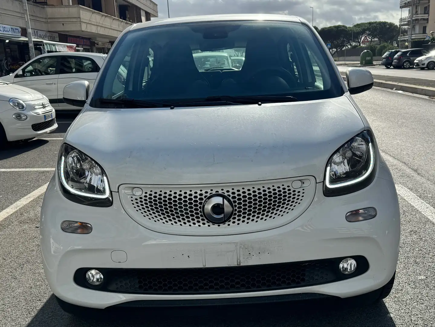 smart forFour PRIME 90 CV LED NAVI KAMERA PELLE PDC CERCHIO 16 Bianco - 1