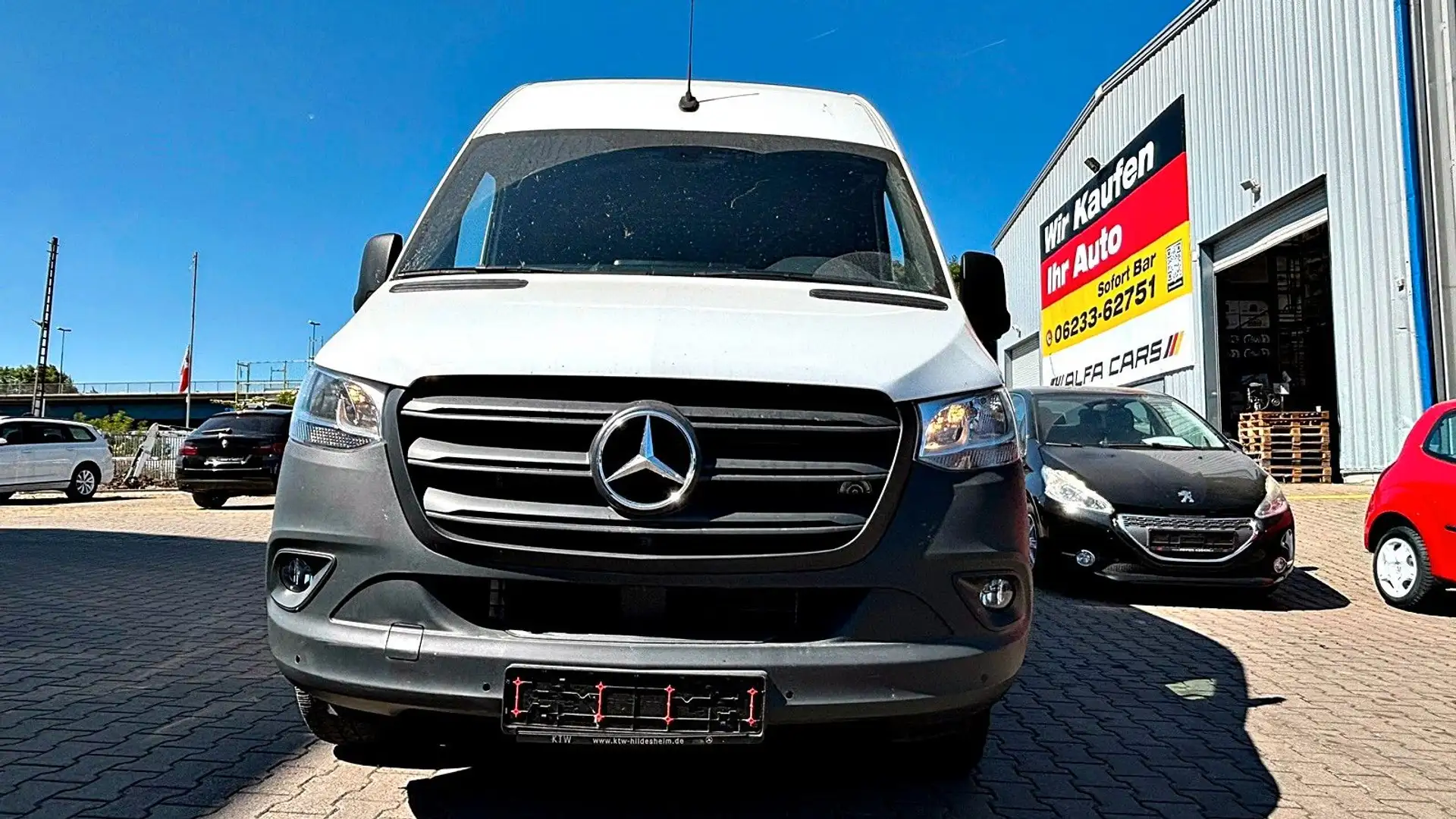 Mercedes-Benz Sprinter Hochraum-Kasten 317 CDI RWD Weiß - 2