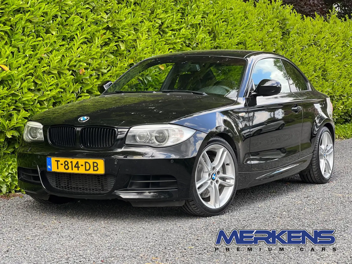 BMW 135 1-serie Coupé 135i DKG Facelift High Executive Noir - 1