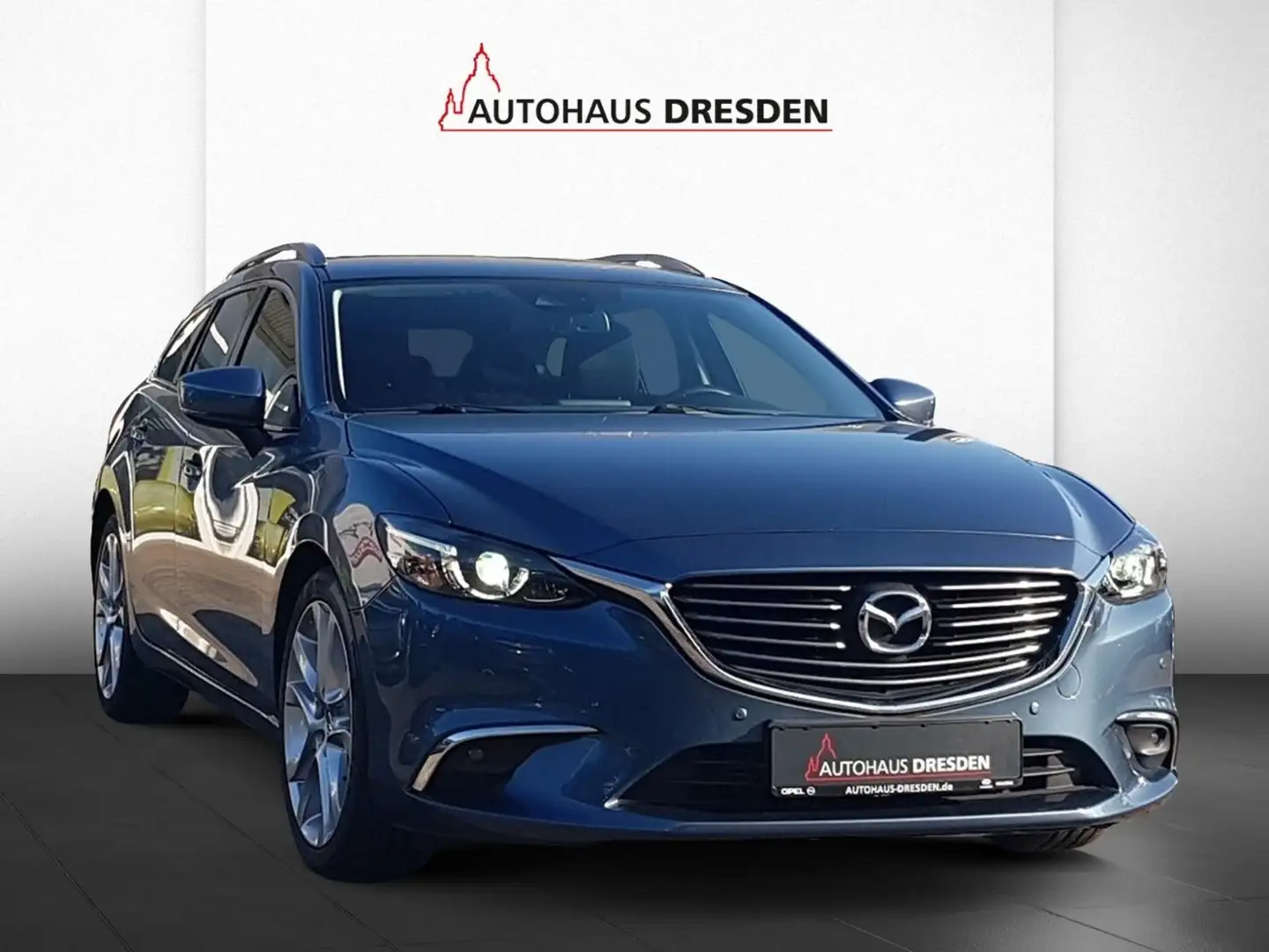 Mazda 6 Kombi 2.2 CD SKYACTIV *LED*DAB*NAVI*PDC*KAM* Blu/Azzurro - 2