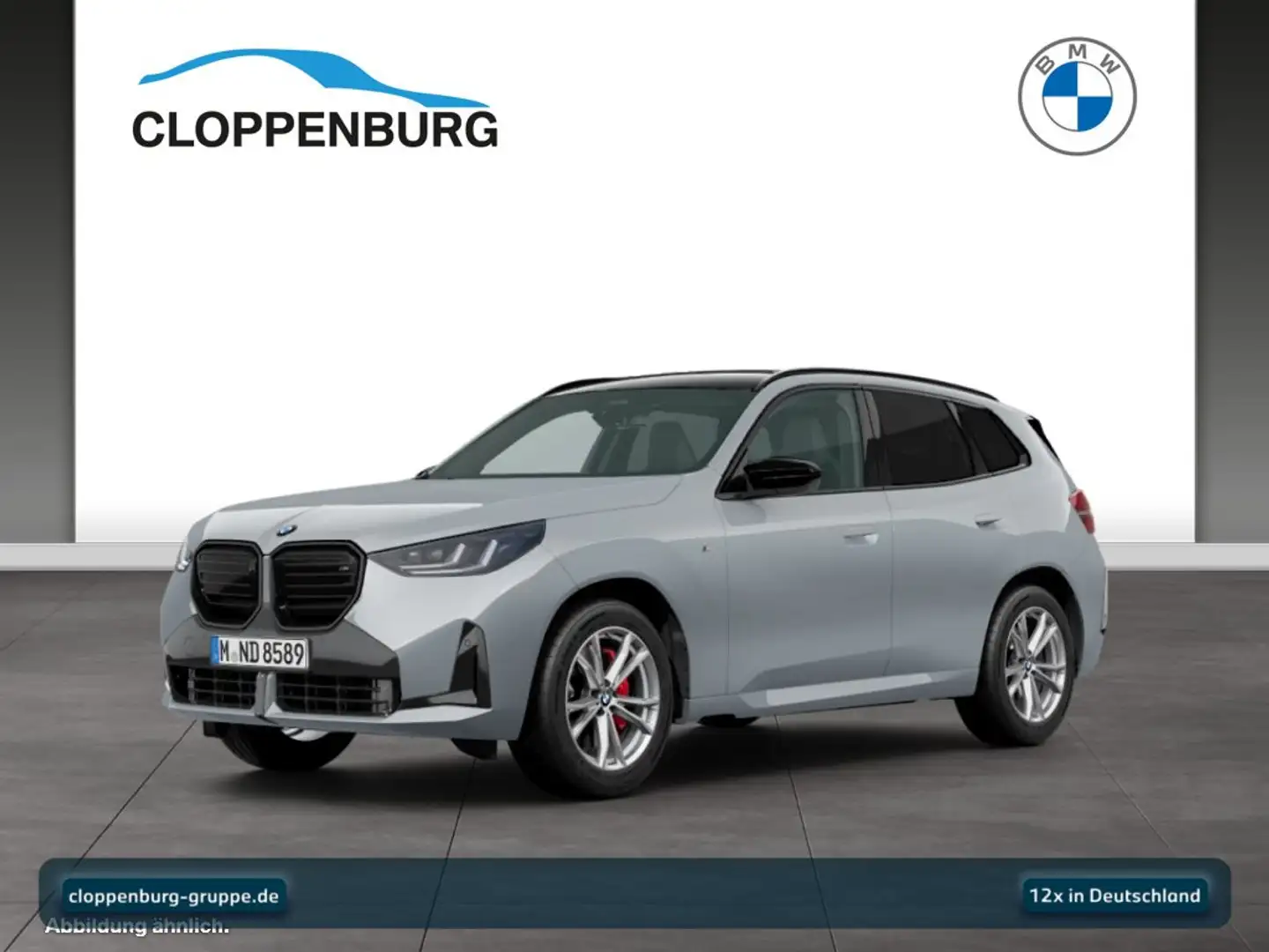 BMW X3 M 50 i xDrive Navi+Pano+360°+ACC+E.Sitze Memo. Grau - 1